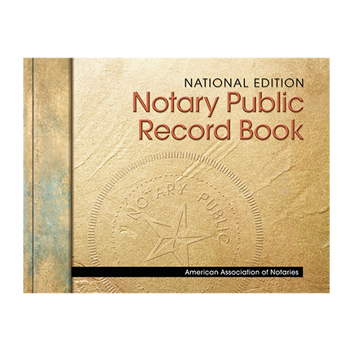 Alabama Notary Public Journal (Record Book) - Stone Cover